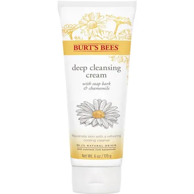 Burt's Bees Soap Bark and Chamomile Deep Cleansing Cream (Głęboko oczyszczający krem do mycia twarzy)