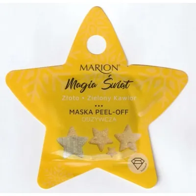 Marion Magia Świat, Odżywcza maska peel-off `Złoto i zielony kawior`