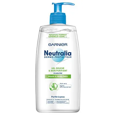 Garnier Neutralia, Nawilżający żel 2w1 pod prysznic i do kąpieli