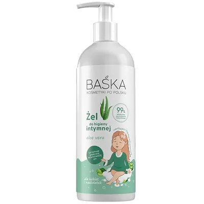 Baśka Żel do higieny intymnej z aloe vera