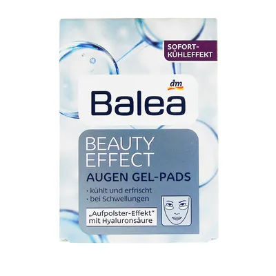 Balea Beauty Effect, Augen Gel - Pads (Nawilżające płatki pod oczy)