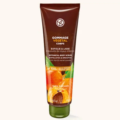 Yves Rocher Gommage Vegetal Corps Apricot (Roślinny peeling do ciała z drobinkami z pestek (nowa wersja))