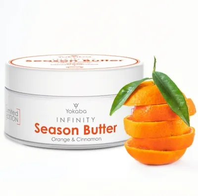 Yokaba Infinity, Orange & Cinnamon Season Butter (Masło do ciała)
