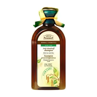 Green Pharmacy Balsam do włosów przeciwłupieżowy z cynkiem i dziegciem brzozowym