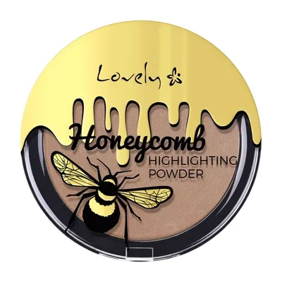 Lovely Honey Bee Beautiful, Honeycomb Highlighting Powder (Rozświetlający puder do twarzy)