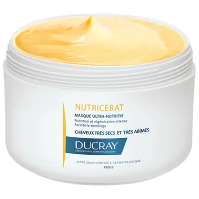 Ducray Nutricerat, Masque Ultra - Nutritif (Maseczka regenerująco - odżywcza do włosów suchych i zniszczonych)