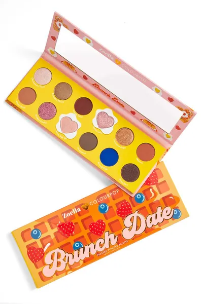 ColourPop Brunch Date, Pressed Powder Shadow Palette (12 prasowanych cieni)