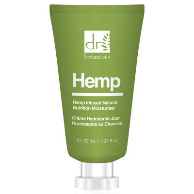 Dr. Botanicals Apothecary, Hemp Infused Natural Nutrition Moisturiser (Krem nawilżający z olejem z konopi)
