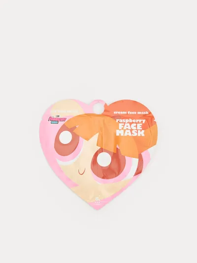 Sinsay The Powerpuff Girls, Raspberry Face Mask (Atomówki, Maska do twarzy)