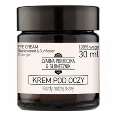 Czarna Porzeczka & Słonecznik Krem pod oczy