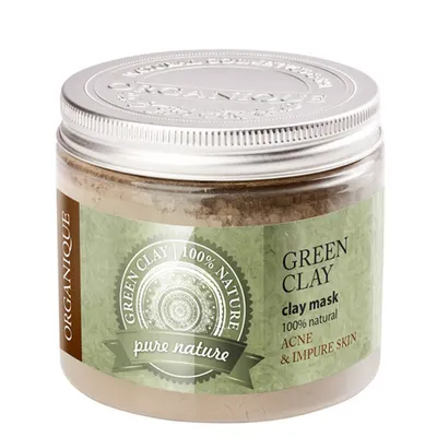 Organique Green Clay, Clay Mask (Glinka zielona)
