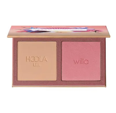 BeneFit Hoola & WanderFul World Face Palette Secret Oasis (Paleta do twarzy z bronzerem i różem)