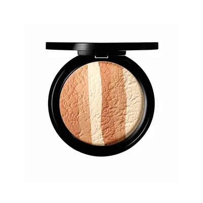 Mii Cosmetics Glamorous Trio Bronzing Face Finish (Mozaika brązująca)