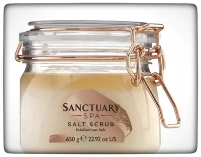 The Sanctuary Spa Salt Scrub (Peeling solny na bazie soli z Morza Martwego)