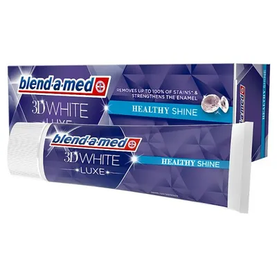 Blend - a - med 3D White Luxe Healthy Shine, Pasta do zębów