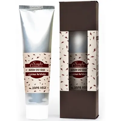 Scandia Cosmetics Czarna herbata, Krem do rąk 25% Shea
