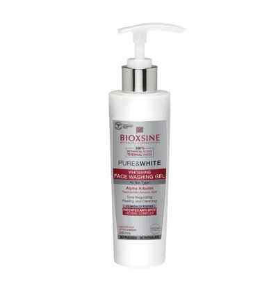 Bioxsine Pure & White, Whitening Face Washing Gel (Żel do mycia twarzy)