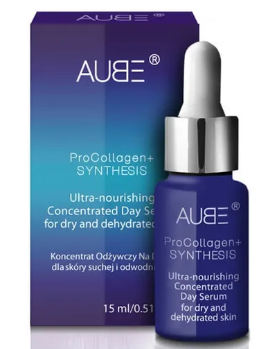 AUBE ProCollagen+ Synthesis Ultra-nourishing Concentrated Day Serum for Dry and Dehydrated Skin (Koncentrat Odżywczy Na Dzień dla skóry suchej i odwodnionej)