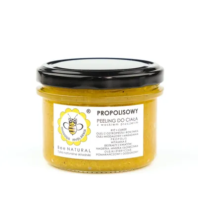 Miodowa Mydlarnia Propolisowy peeling do ciała