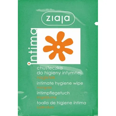 Ziaja Intima, Chusteczka do higieny intymnej `Nagietek`