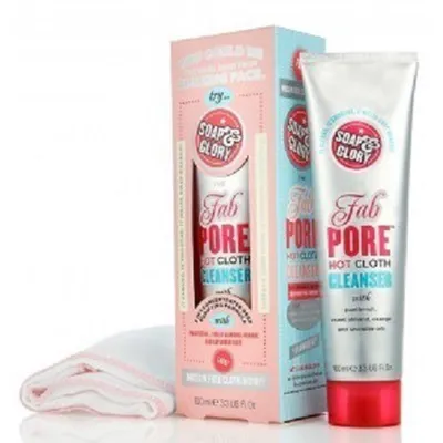 Soap & Glory Fab Pore, Hot Cloth Cleanser (Krem oczyszczający)
