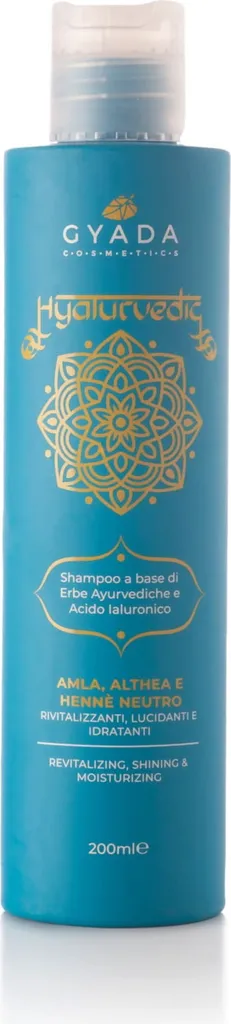 Gyada Shampoo a Base di Erbe Ayurvediche e Acido Laluronico (Ajurwedyjski szampon rewitalizujący)
