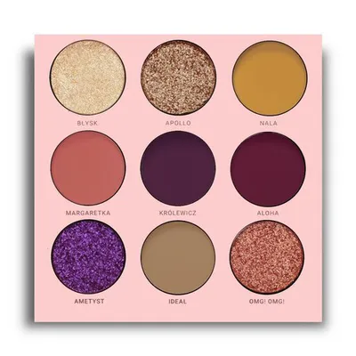 Glam Shop Glam-shop x MsDoncellita, GlamBOX, Paleta cieni do powiek `Abstrakcja`