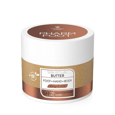 Victoria Vynn Pharm Foot, Spa Ritual Butter (Masło do stóp, dłoni i ciała z naturalnymi olejkami)