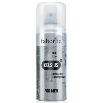 Faberlic Celsius, Dezodorant antyperspiracyjny