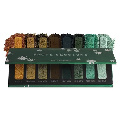 Melt Cosmetics Smoke Sessions, Eyeshadow Palette (Paleta 8 cieni do powiek)