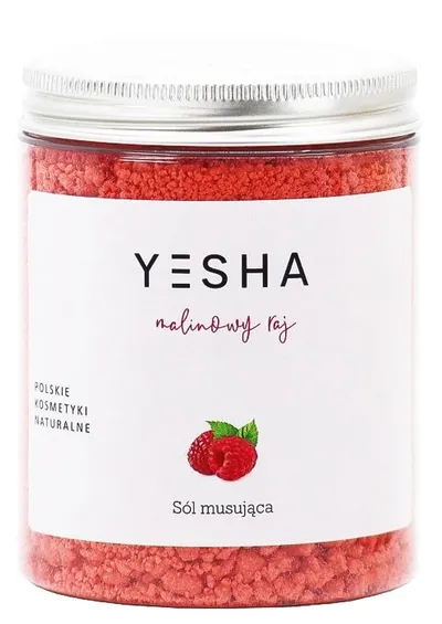 Yesha Sól musująca do kąpieli `Malinowy raj`