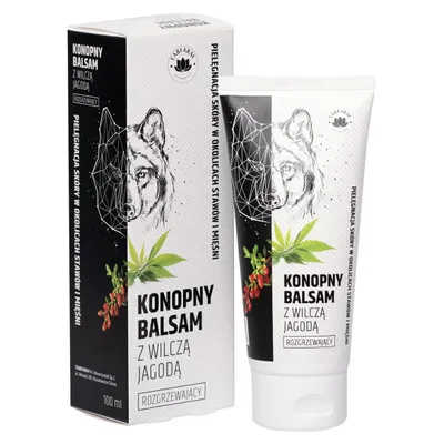 Virde Polska Konopny balsam rozgrzewający z wilczą jagodą