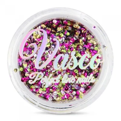 Vasco Nails Perfect Line Nails, Brokat do paznokci `Confetti Easy` (różne rodzaje)
