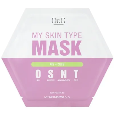 Dr. G My Skin Type Mask OSNT (Maska w płachcie do skóry tłustej)