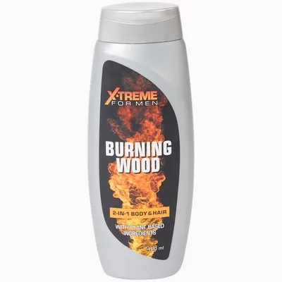 Action Xtreme for Men, Burning Wood 2-in-1 Body & Hair (Żel do ciała i włosów)