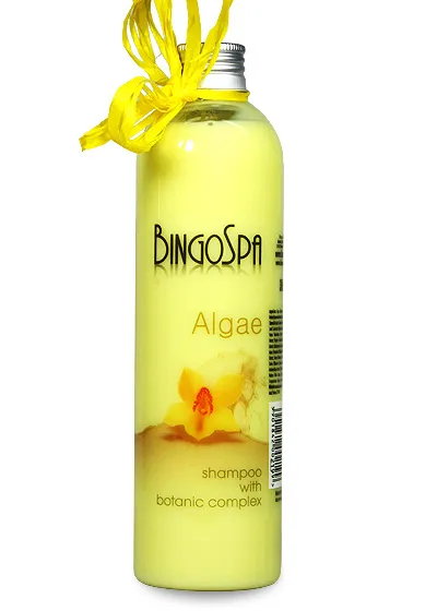 BingoSpa Luxury SPA, Algae Shampoo with Botanic Complex (Szampon z botanicznym kompleksem roślinnym do pielęgnacji włosów słabych i wypadających)