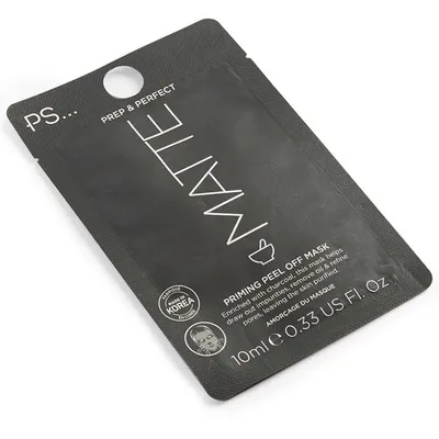 Primark PS., Matte Priming Peel Off Mask (Czarna maska peel-off z węglem)
