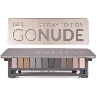 Wibo Go Nude, Smoky Edition (Paleta cieni do powiek)