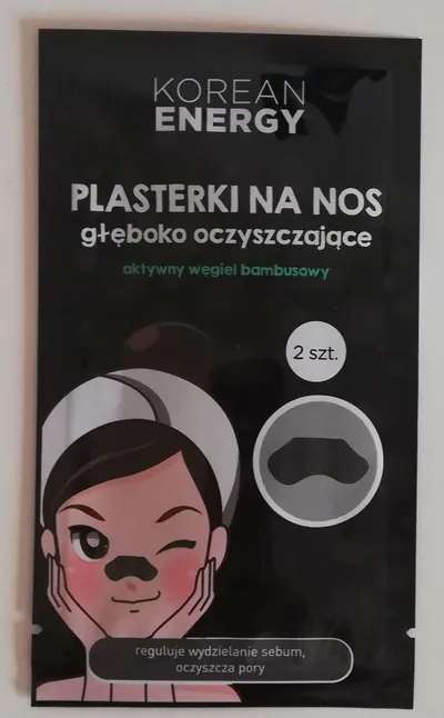Korean Energy Plasterki na nos głęboko oczyszczające