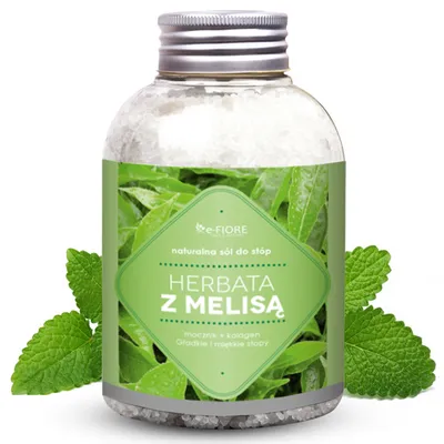 e-Fiore Naturalna sól do stóp `Melisa z herbatą`