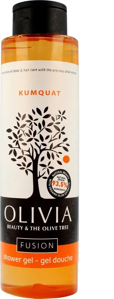 Papoutsanis Olivia, Beauty & The Olive Tree Kumquat Shower Gel (Żel pod prysznic `Kumkwat`)