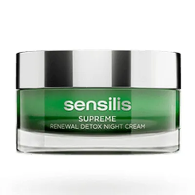 Sensilis Supreme Renewal Detox Night Cream (Regenerujący przeciwzmarszczkowy krem na noc)