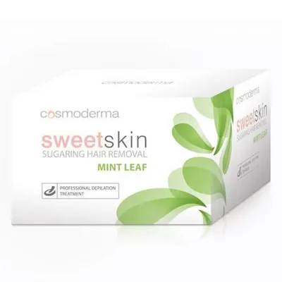 Cosmoderma Sweetskin Sugaring Hair Removal Mint Leaf (Pasta cukrowa)