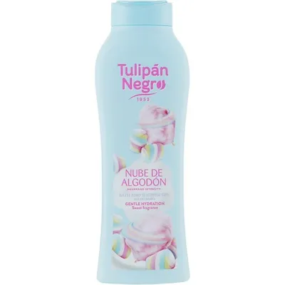 Tulipan Negro Cotton Cloud Bath And Shower Gel (Żel do kąpieli i pod prysznic Wata cukrowa)