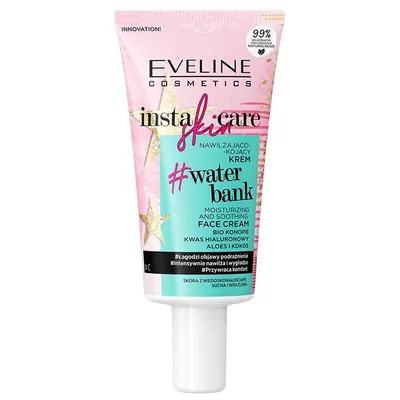 Eveline Cosmetics Insta Skin Care, Nawilżająco-kojący krem do twarzy