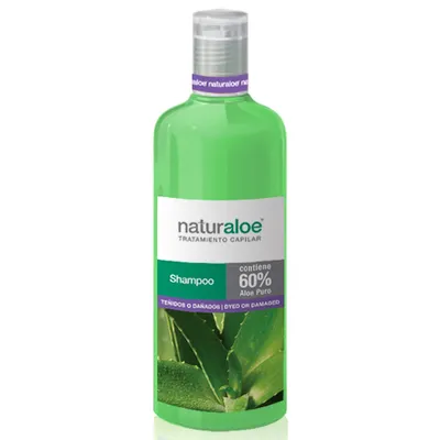 Naturaloe Tratamento Capilar 60% Aloe Shampoo (Szampon przeciwko wypadaniu do włosów tłustych, 60% Aloesu)