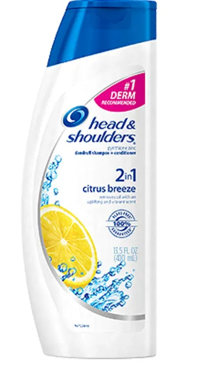 Head & Shoulders 2 in 1 Citrus Fresh, Szampon z odżywką 2 w 1 o zapachu cytrusów