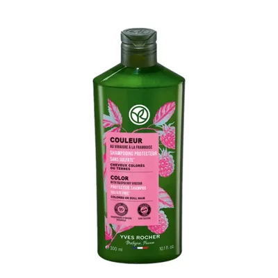 Yves Rocher Color Protecting Shampoo with Raspberry Vinegar (Szampon chroniący kolor włosów farbowanych z octem malinowym)