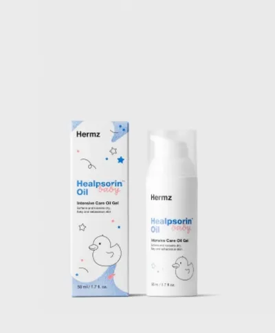 Hermz Laboratories Healpsorin Oil Baby (Olejek żelowy na ciemieniuchę)