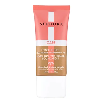 Sephora Collection, Care Makeup Natural Glow + 10H Foundation (Podkład do twarzy)
